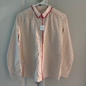 Bonpoint girls cherry blouse